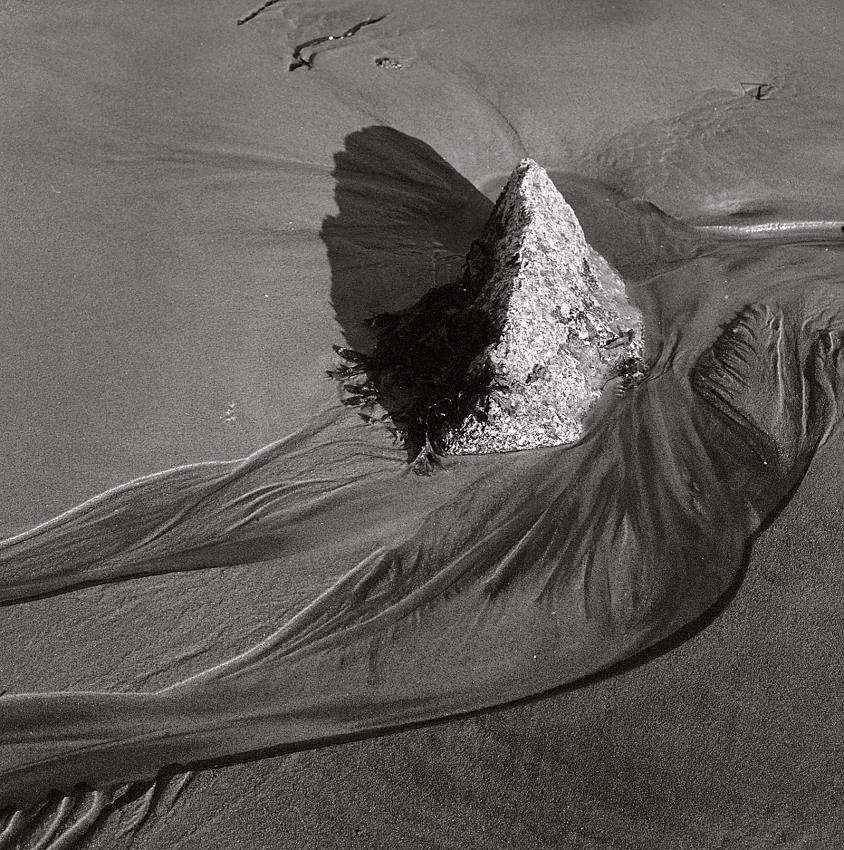 At the beach with rolleiflex and sunlight