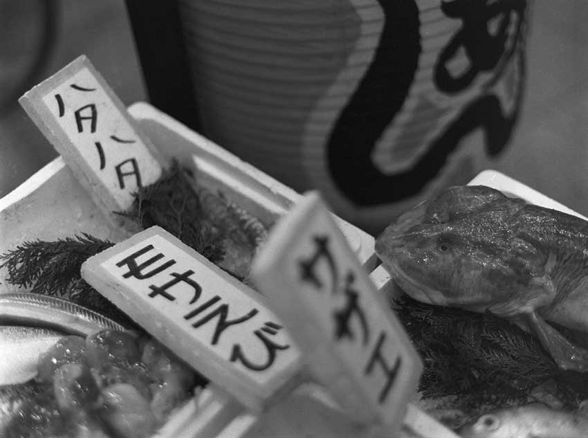 at the fishmonger's