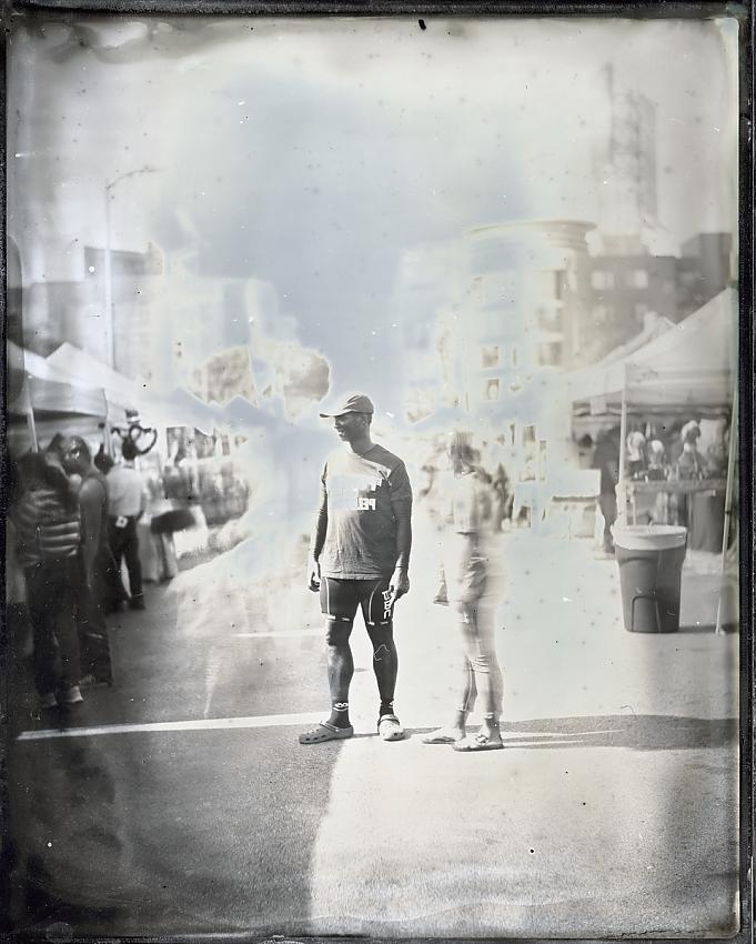 At the market