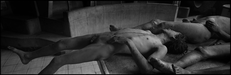 at the morgue