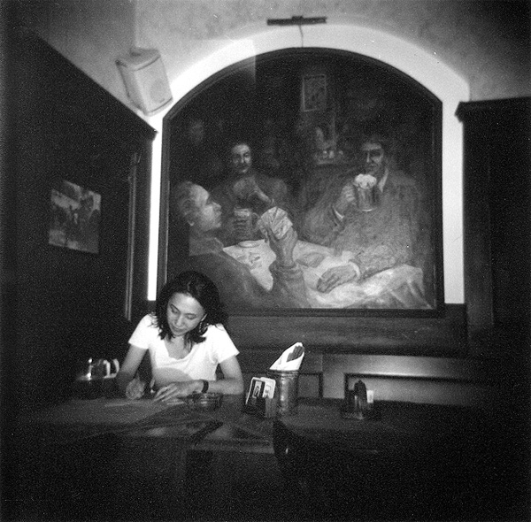 At The Pub In Prague