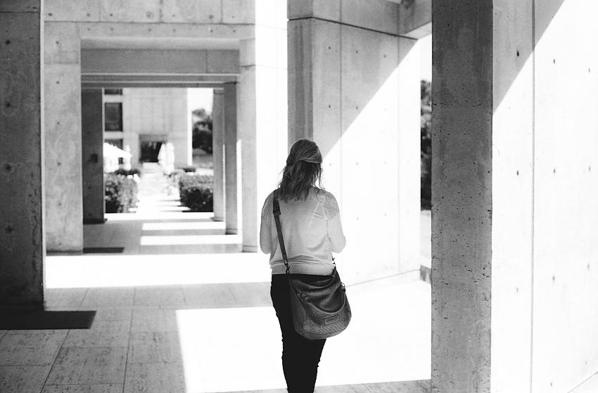 At the Salk Institute.