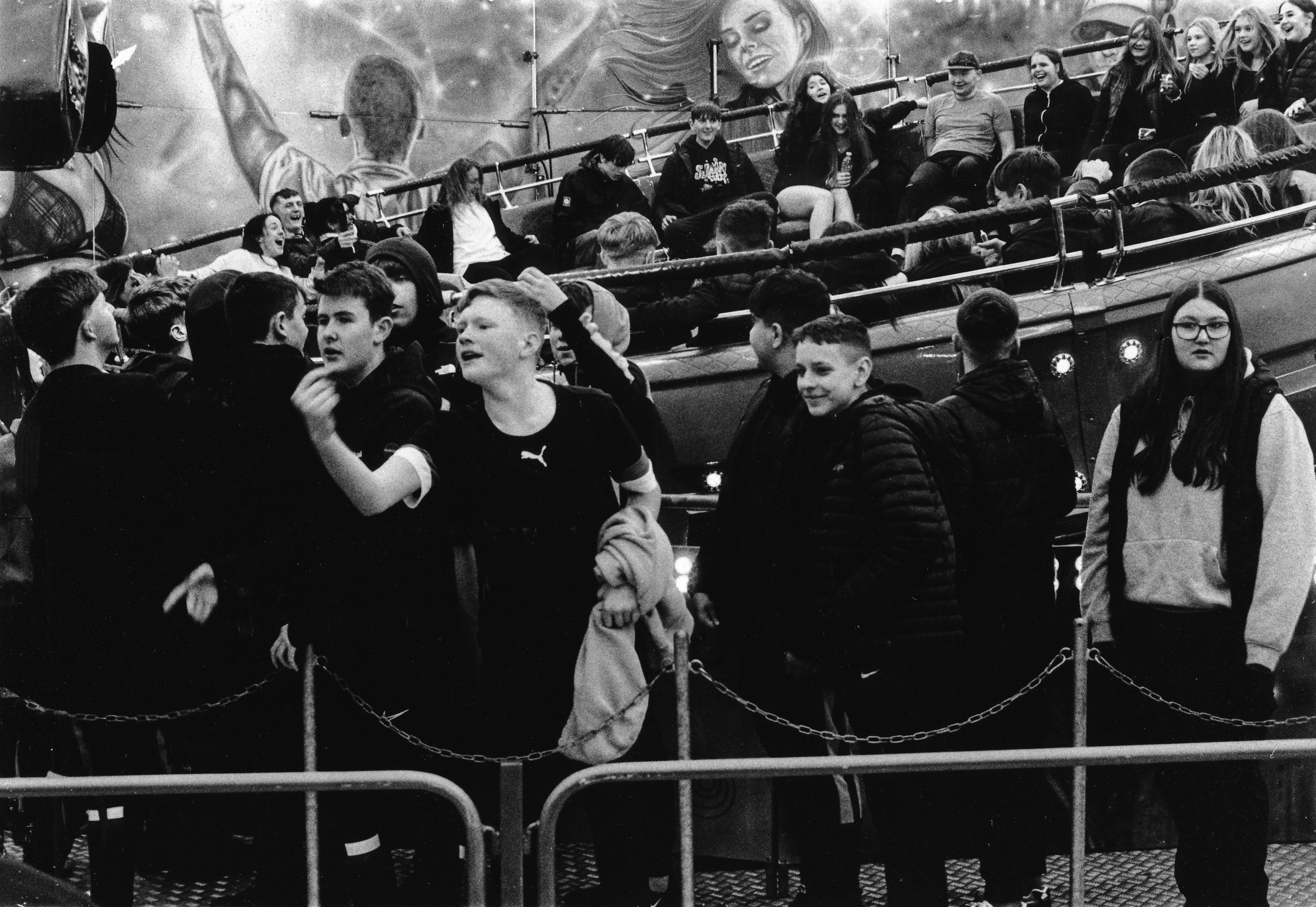 At the shows