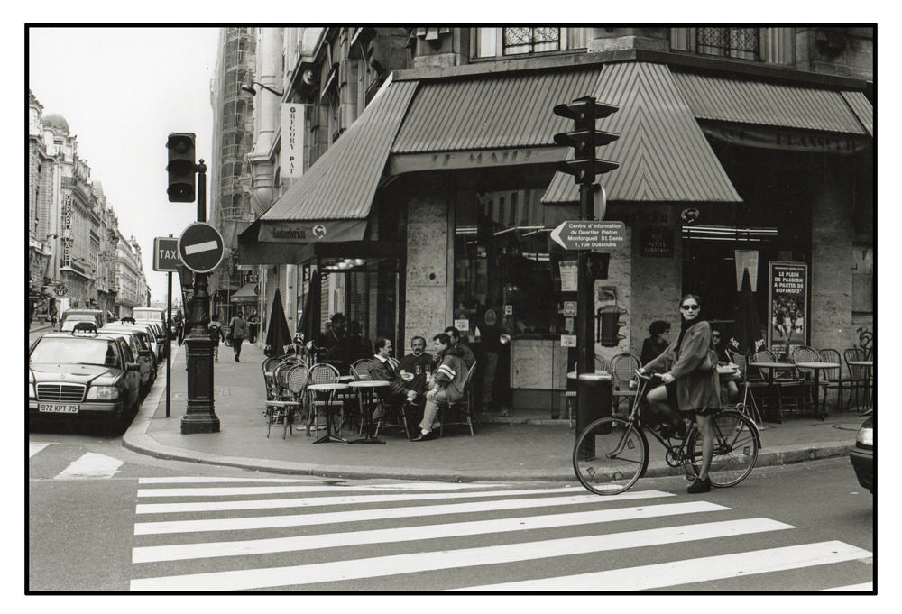 Audrey Hepburn spotted in Paris