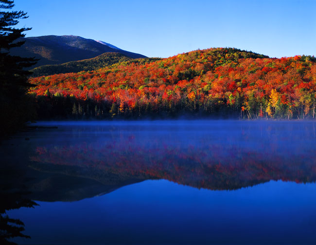 Autumn Misty Morn, Heart Lake