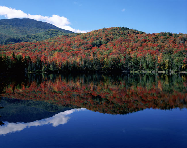 Autumn Reflection, Heart Lake