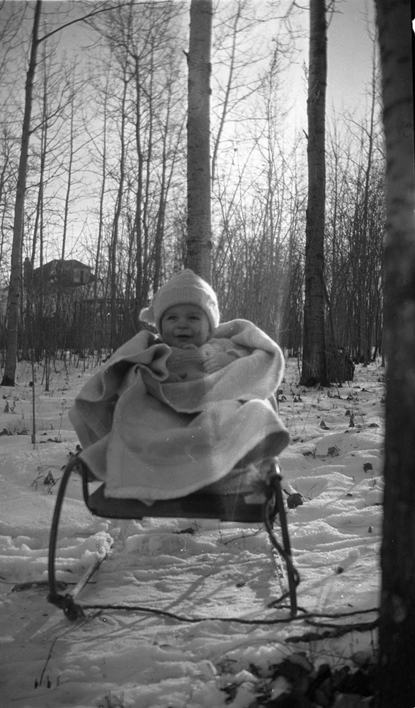 Baby in snow, 1920's.jpg