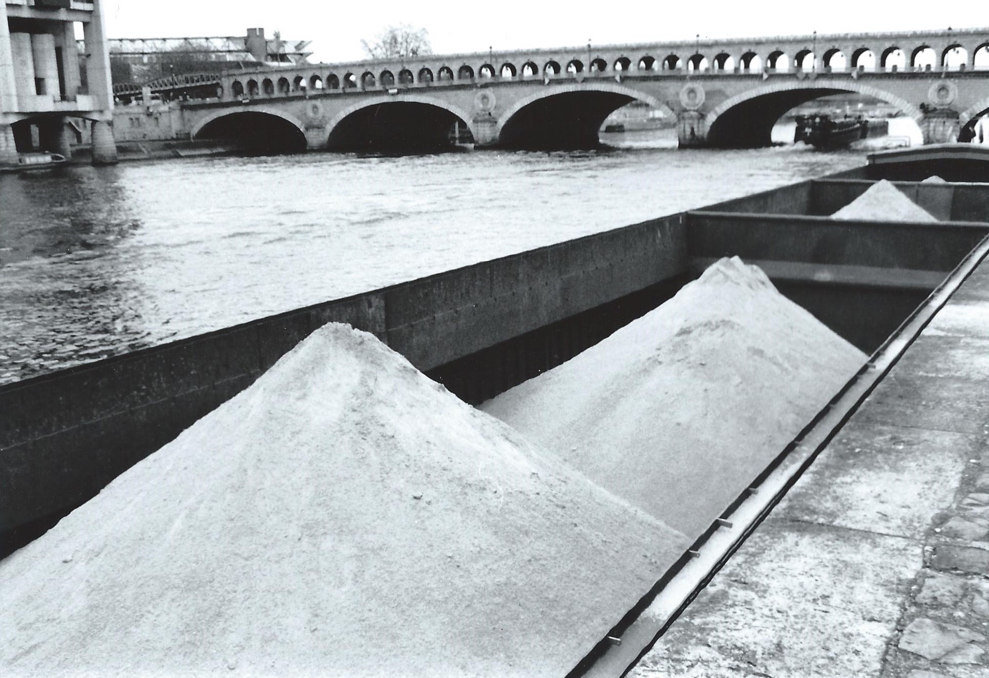 Barges on the Seine