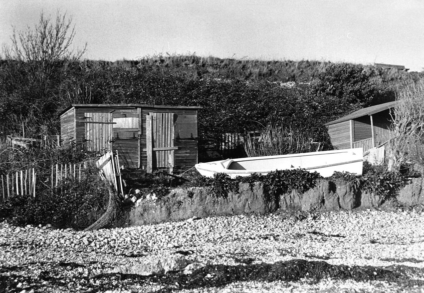 Beach Hut and Boat