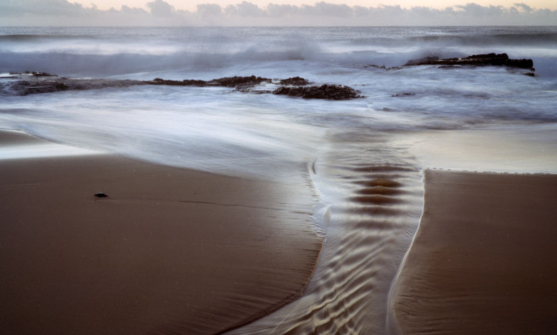 Beach runoff