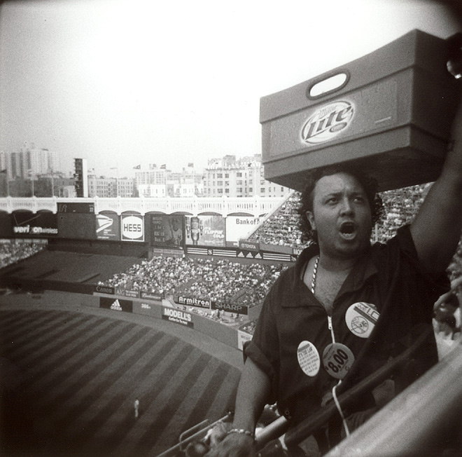Beer Vendor; Yankee Stadium