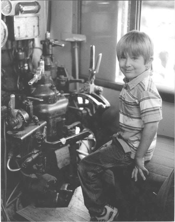 Ben In Locomotive