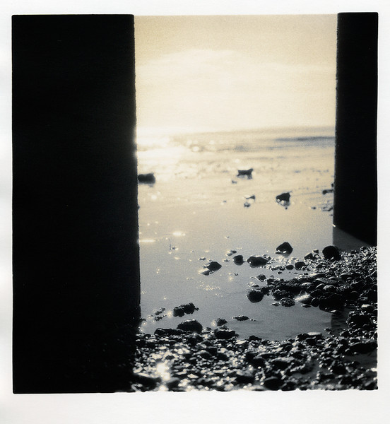 Beneath Penarth Pier