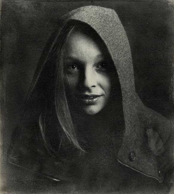 Benedichte - bromoil