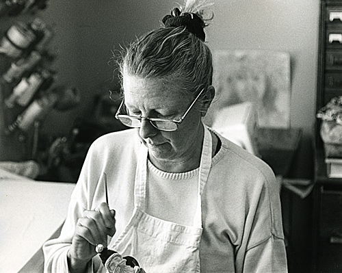 Beth in her Studio.