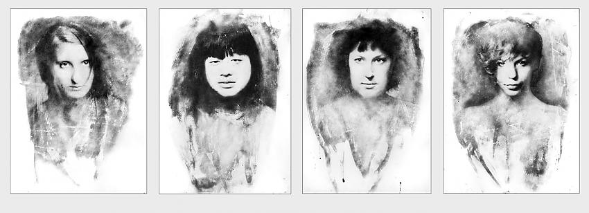 Big Bromoil portrait - all
