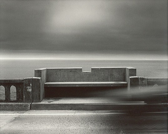 Bixby Bench w/ blurry car