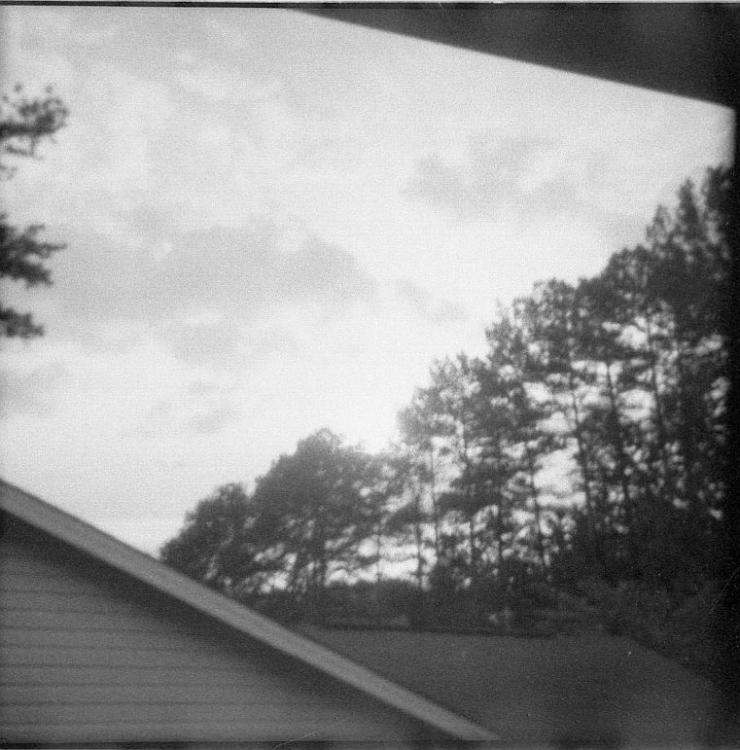 Black And White Sunset