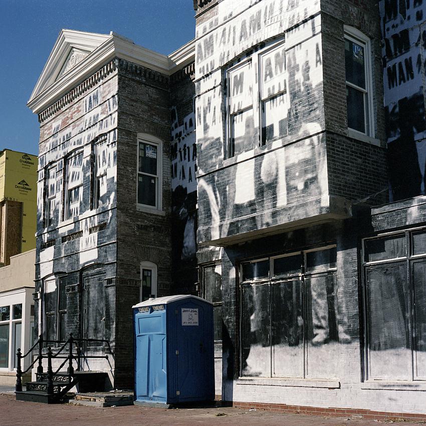 Black and White Wrap House