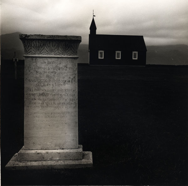 Black church near Bujor Iceland