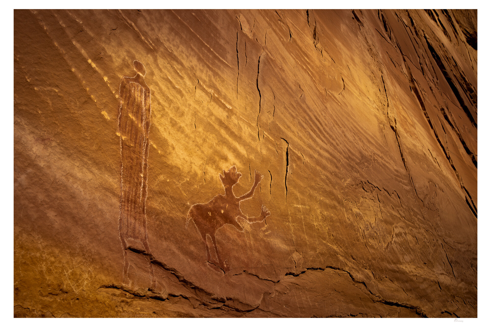 Black Dragon Pictograph, Panel 3