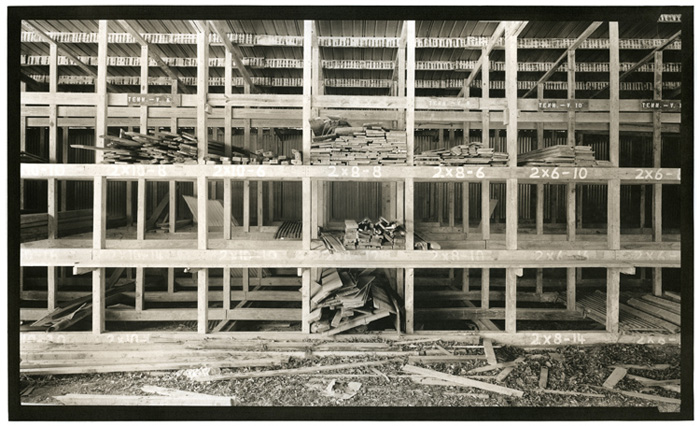 Blanco, TX - old wood storage