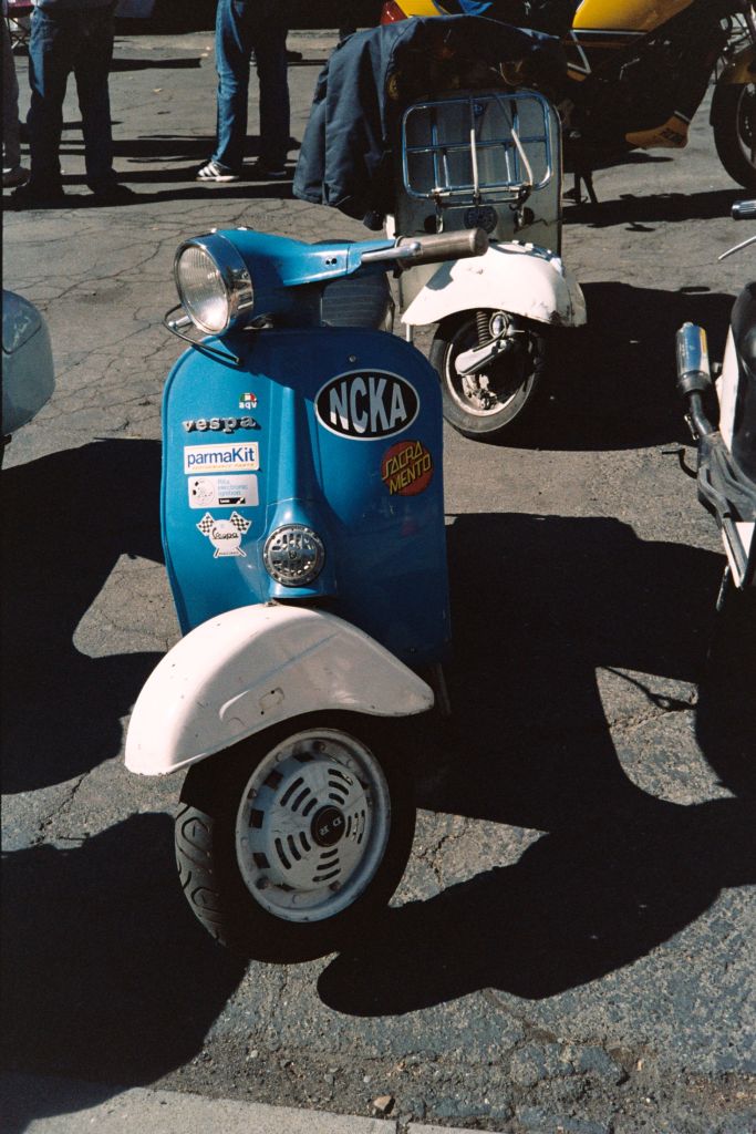 Blue Vespa, 2018