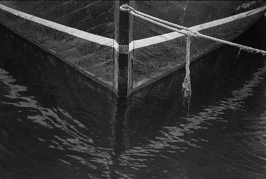 Boat reflection
