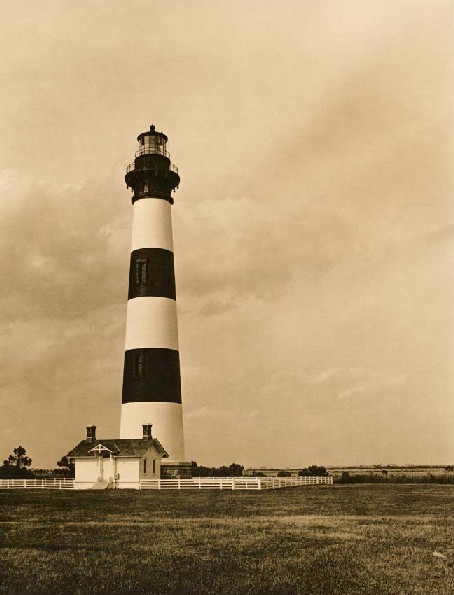 Bodie Island Lighthouse Lith