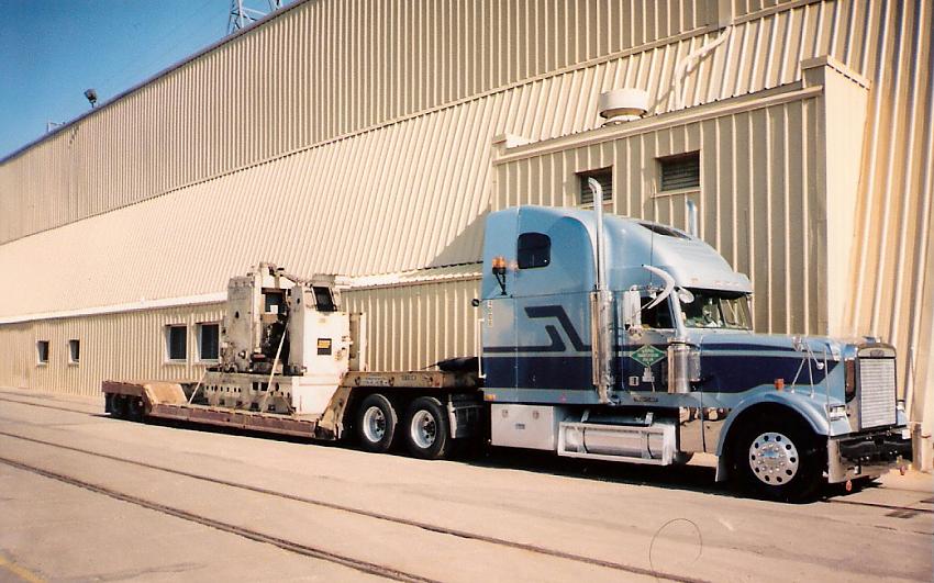 Bookend: First load, new company, old truck