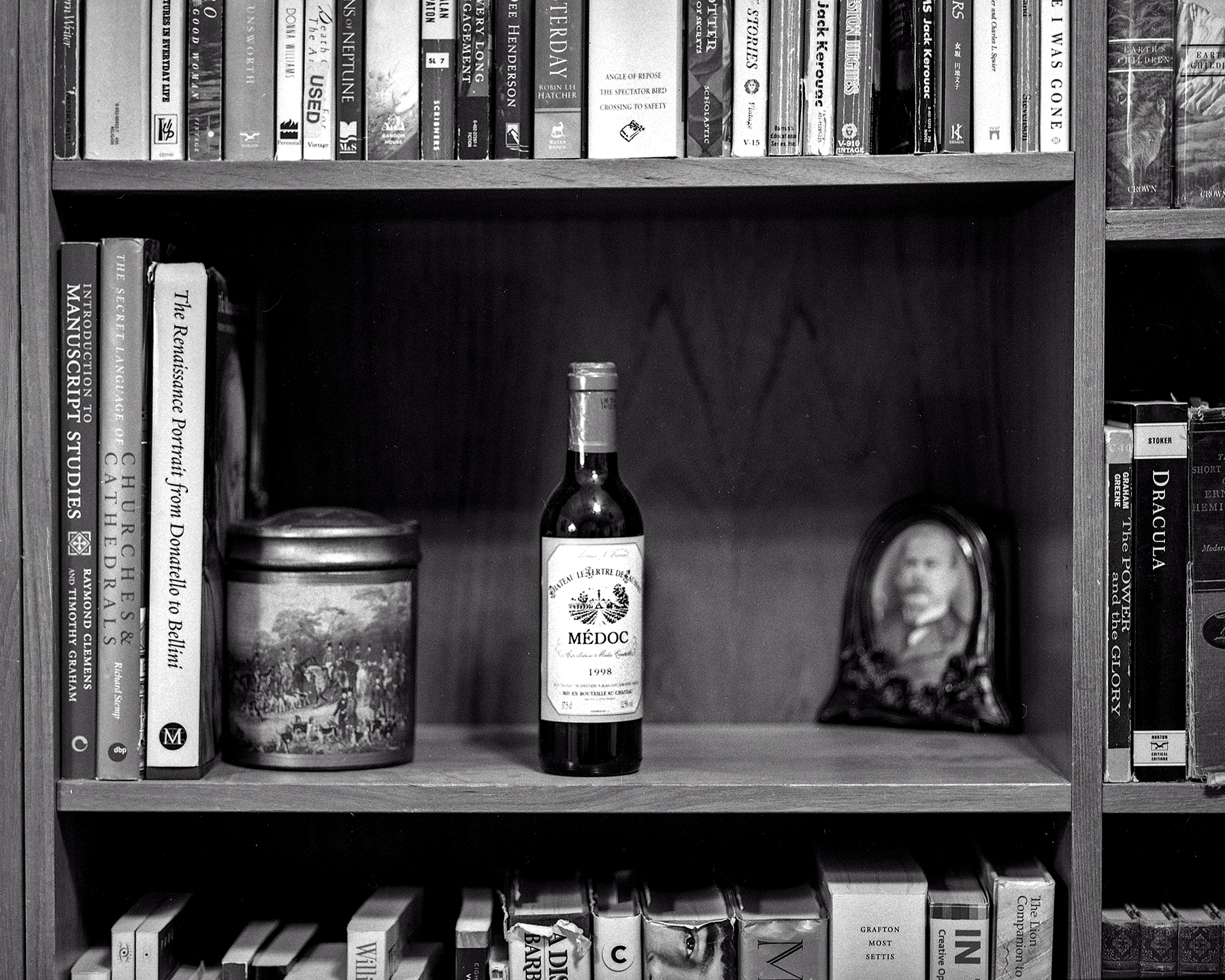Bookshelf and Bric-a-Brac