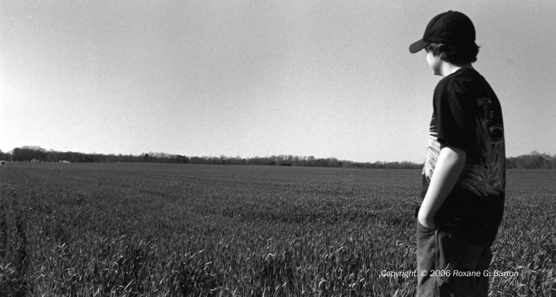 Boy in Field