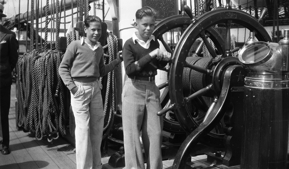 Boys on sailing ship, 1920's.jpg