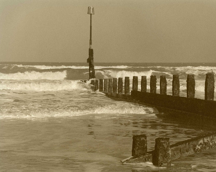 breakers on hornsea beach