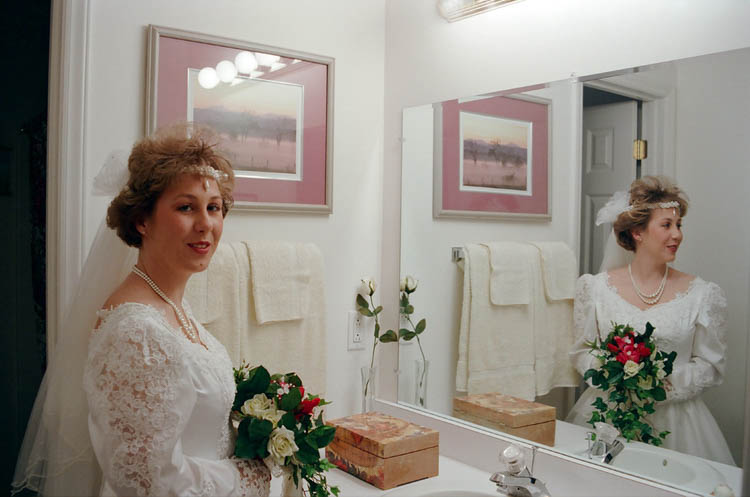 Bride With Reflection