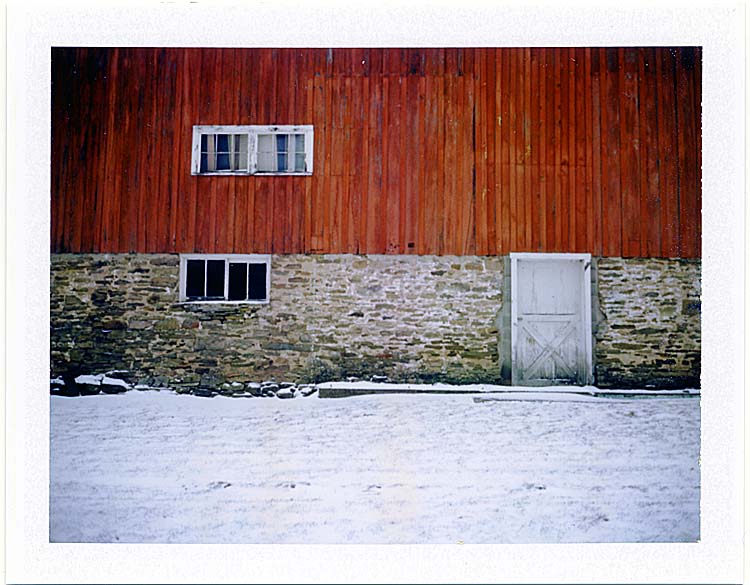 Broadside of a Barn