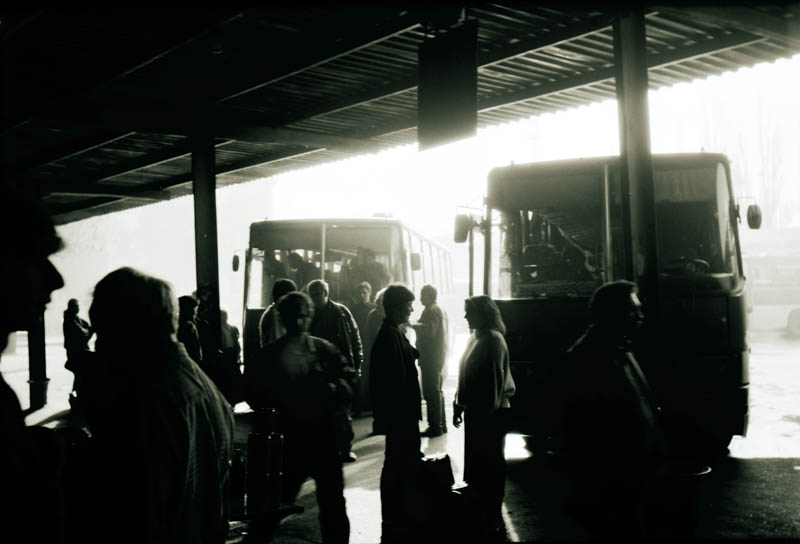 Bus station, Armavir, Russia