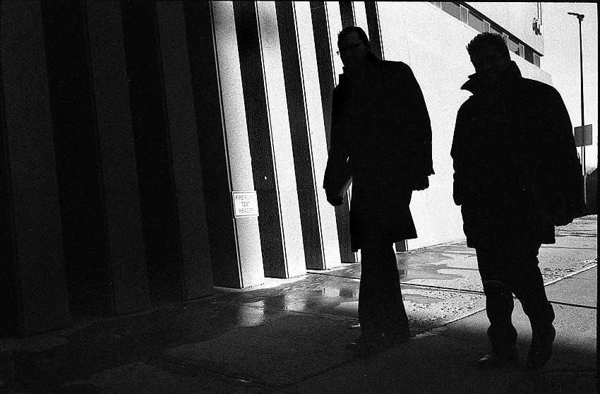Businessmen at Portage &amp; Main; 2015