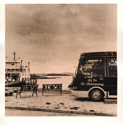 Butty Bus Lith Print