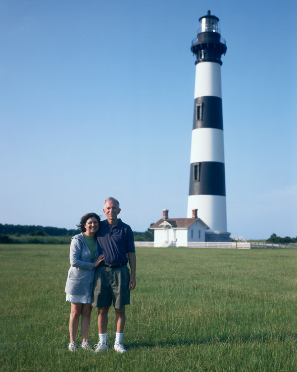 By the lighthouse
