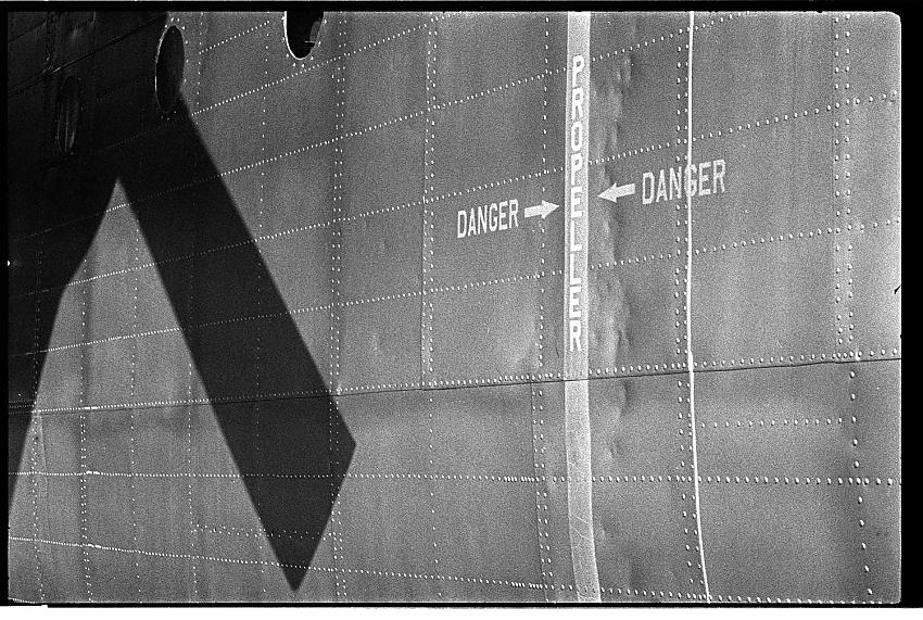 C-119 Danger Propellor