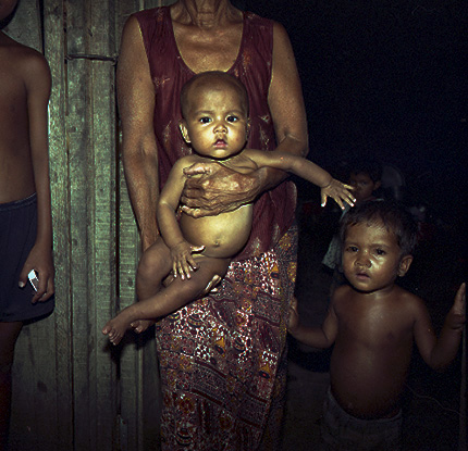 Cambodian Children in Tool Kok Slum, Cambodia 1999