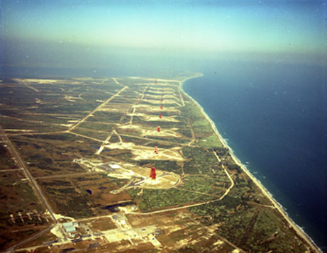 Cape Canaveral, Gantry Row Looking North