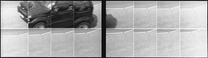 Car in a quadrant