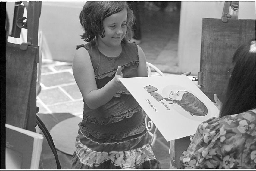 Caricature (negative scan)