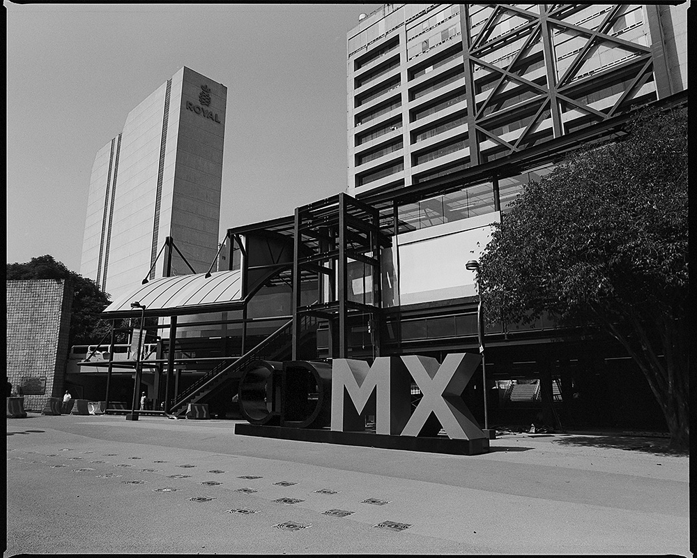 CDMX sign, Insurgentes