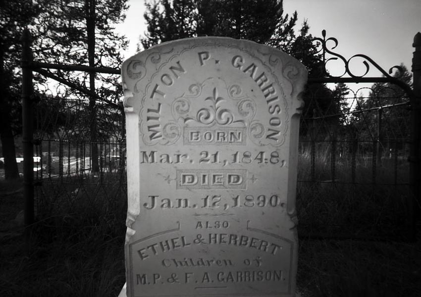 Cemetery At Granite (pinhole)