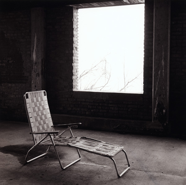 Chaise at the sewage plant