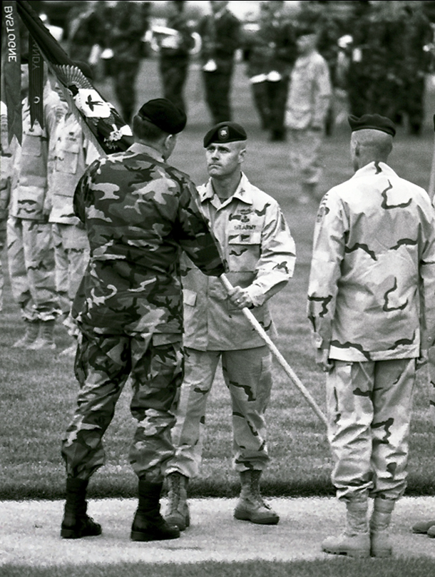 Change of command