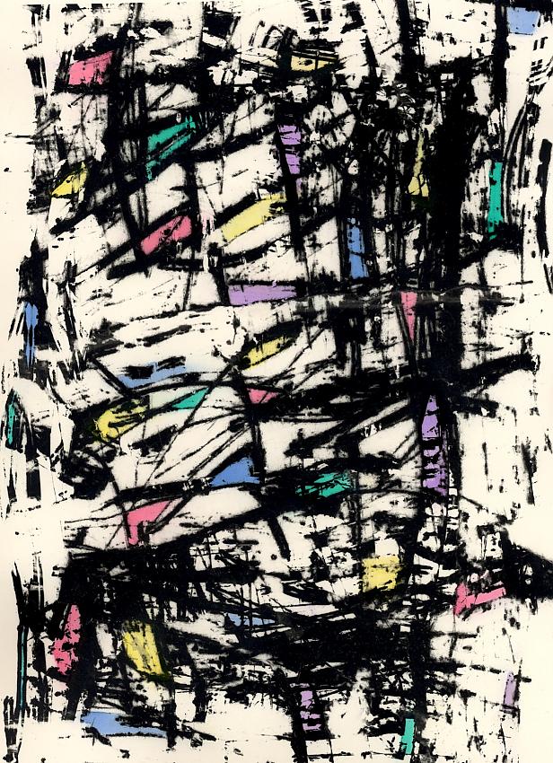 Channeling my inner de Kooning